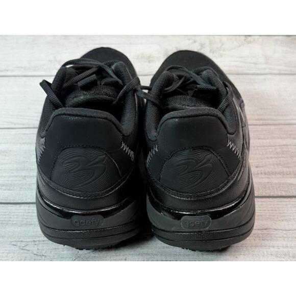 GDEFY Gravity Defyer Women’s Energiya Black Slip Resistant TB9037FBL-M Size 7.5 - Picture 3 of 7